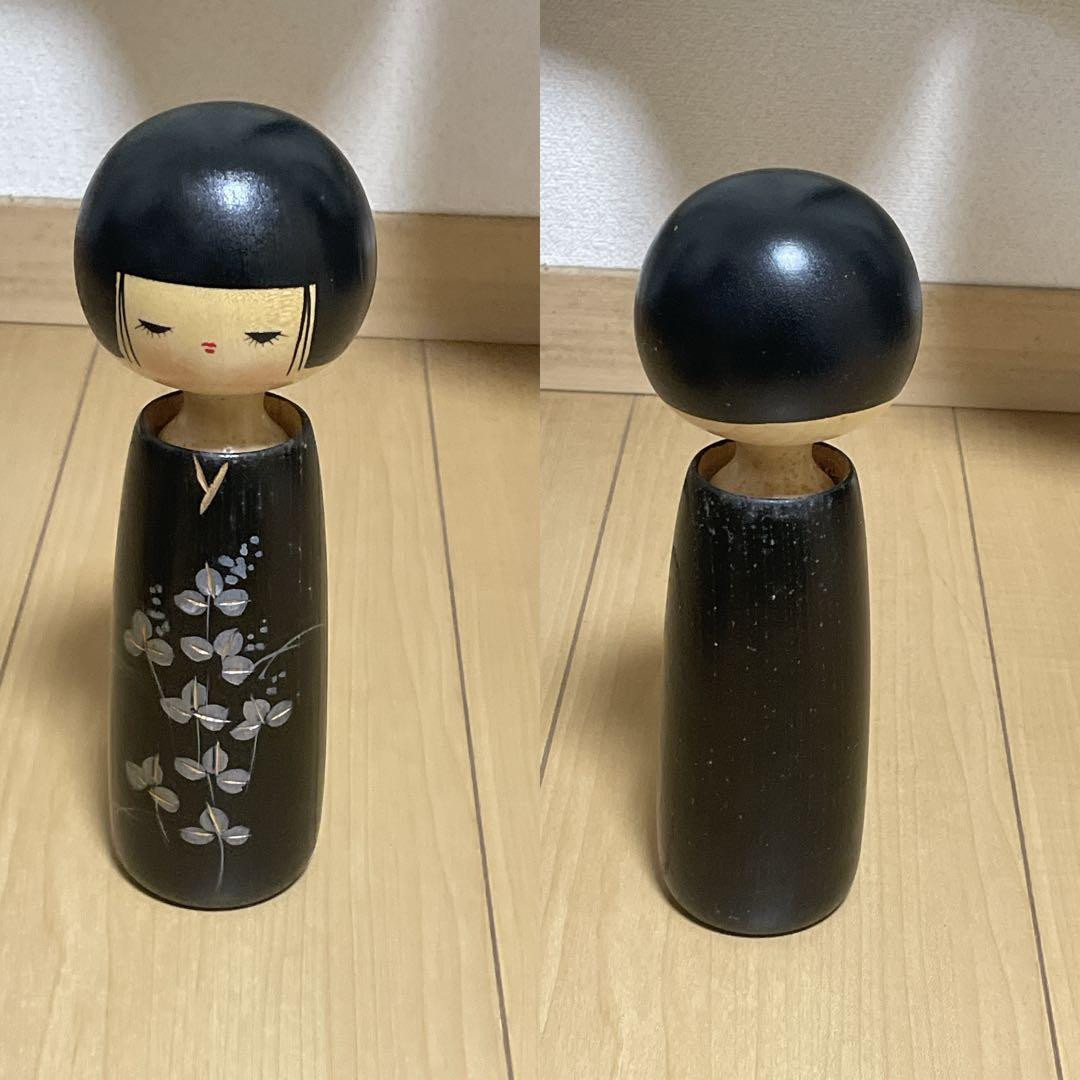 近代こけし　真一郎作　萩の里　箱あり　8体セット　まとめ売り