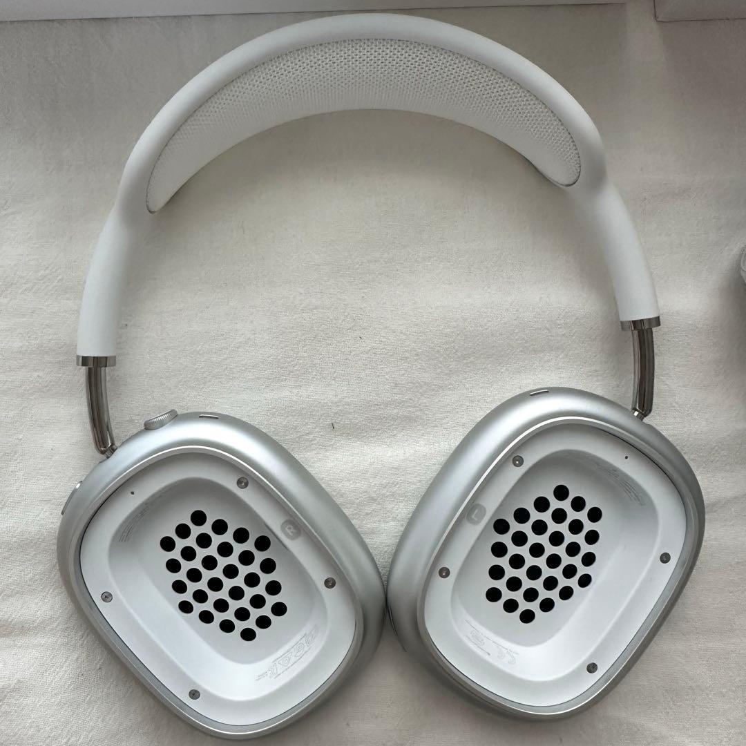 【バッテリー、ヘッド新品✨】Apple airpods max シルバー