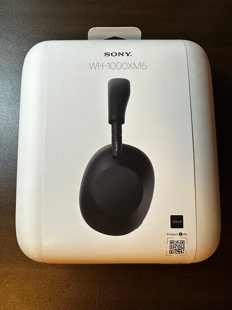 美品・ソニー(SONY)WH-1000XM6 ブラック