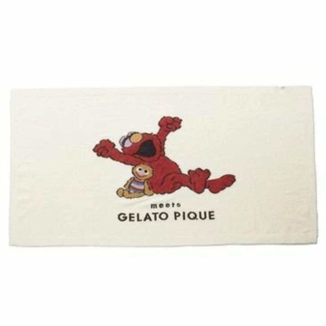 新品 ジェラートピケ セサミストリート エルモ ジャガードブランケット