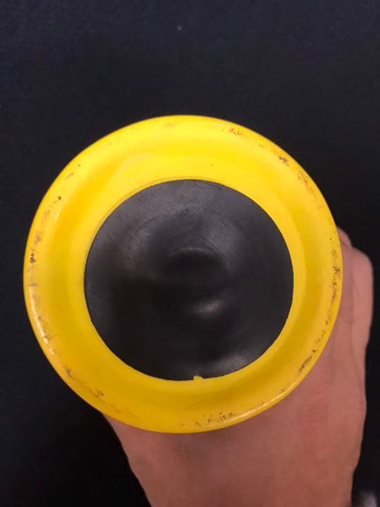 郵便局の貯金箱、黄色