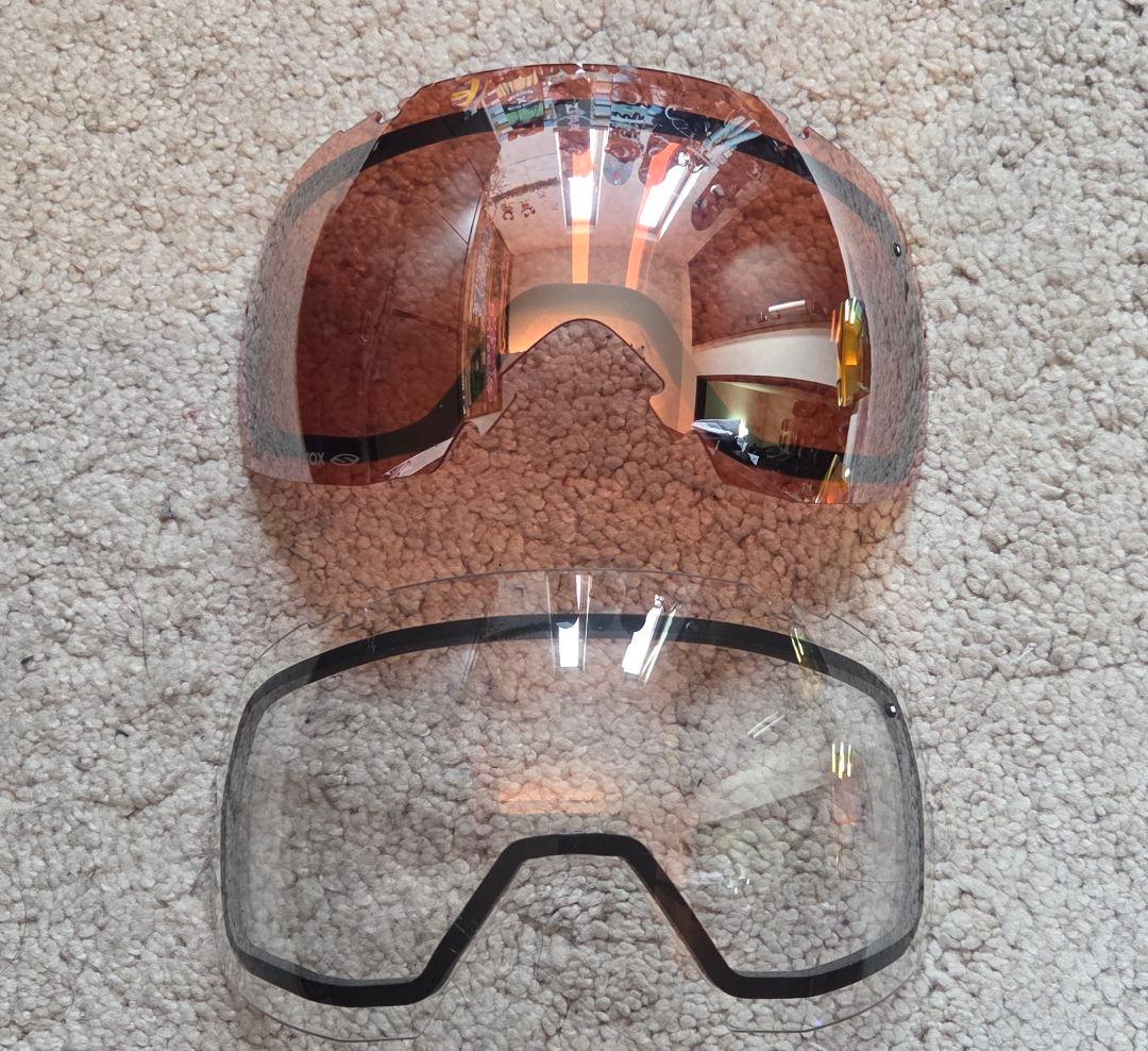 SMITH I/OX スノーボードゴーグル レンズ計5枚 調光レンズ スミス