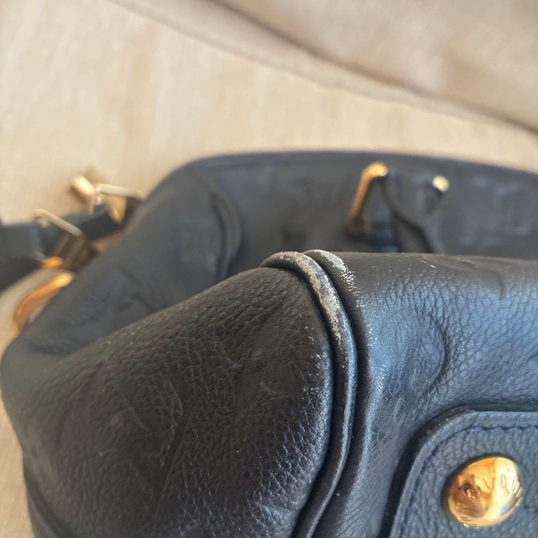 くぅ♡Louis Vuitton レザーハンドバッグ　アンプラント