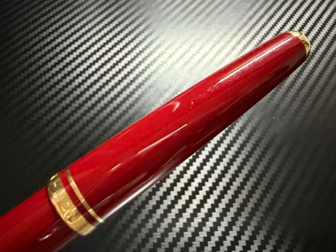 極美品 モンブラン ジェネレーション レッド F 細字 万年筆