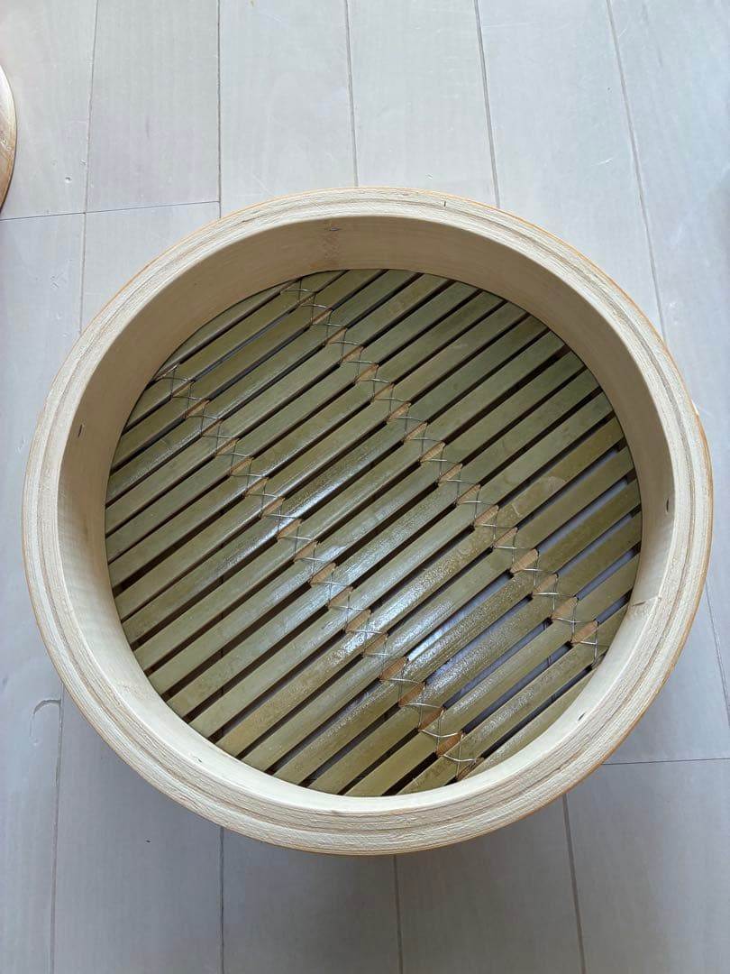 かごや 竹 中華せいろ 27cm 鍋付きセット（ガス・IH対応）