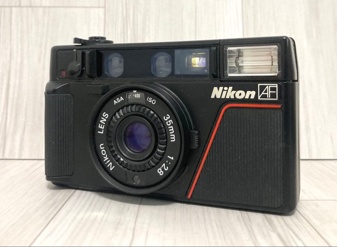 『動作品確認済み』Nikon L35AF ISO400 フィルムカメラ 完動品