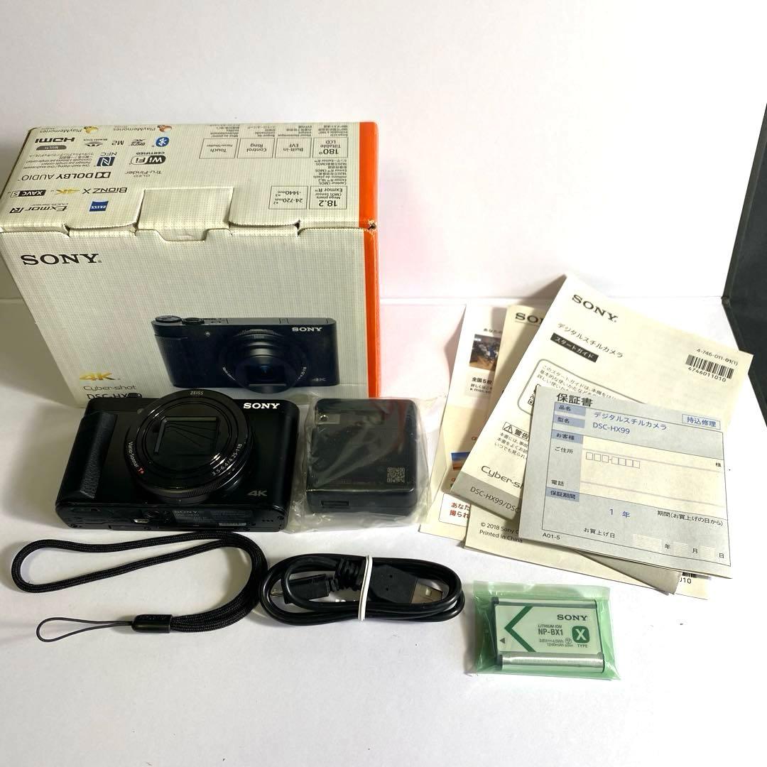 SONY DSC-HX99 高倍率　4K 軽量　デジタルカメラ　USED②