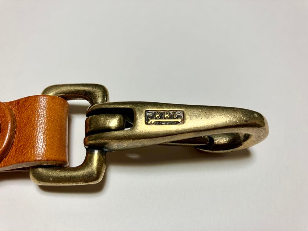 【美品】RRL レザー キーホルダー/キーリング