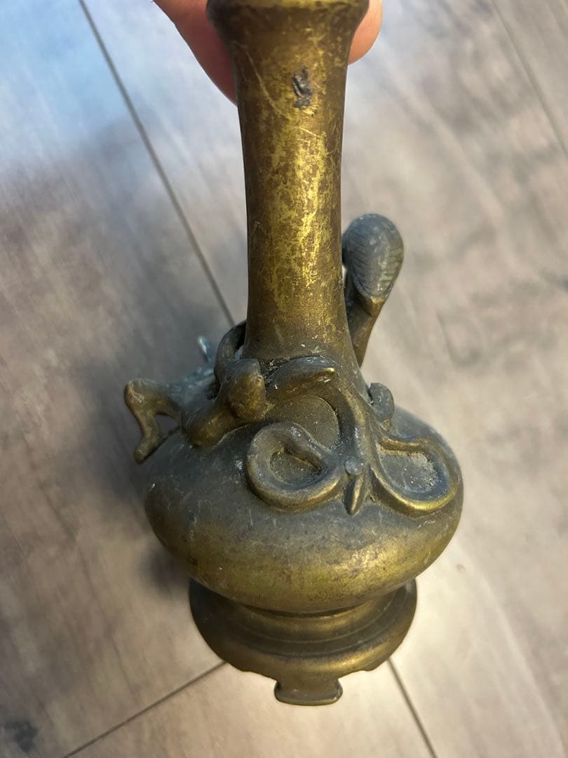 古董，香炉，古銅製，江戶時代，時代物