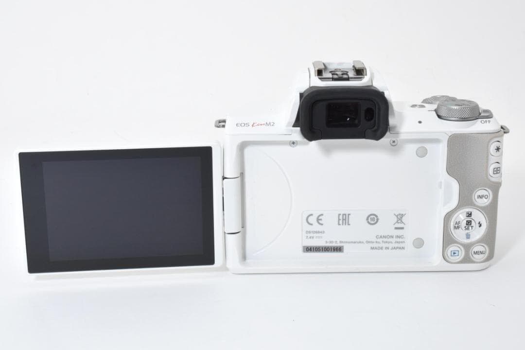 デジタルカメラ CANON EOS KISS M2 EF-M 15-45mm IS STM