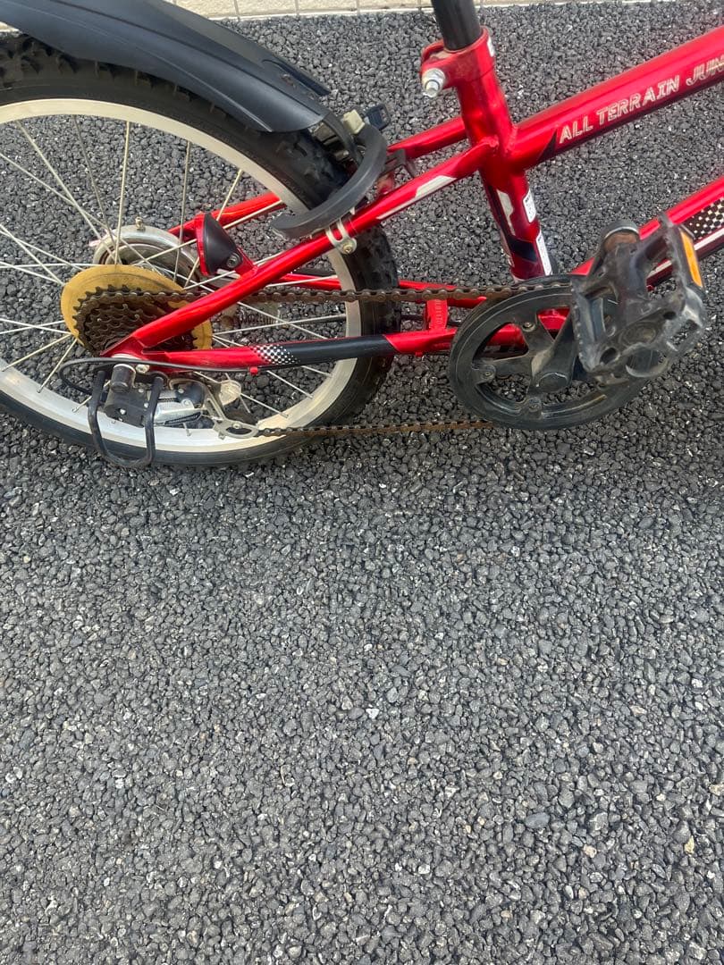 自転車　子供　キッズ　マウンテンバイク　20インチ　神奈川県川崎市　引き渡し