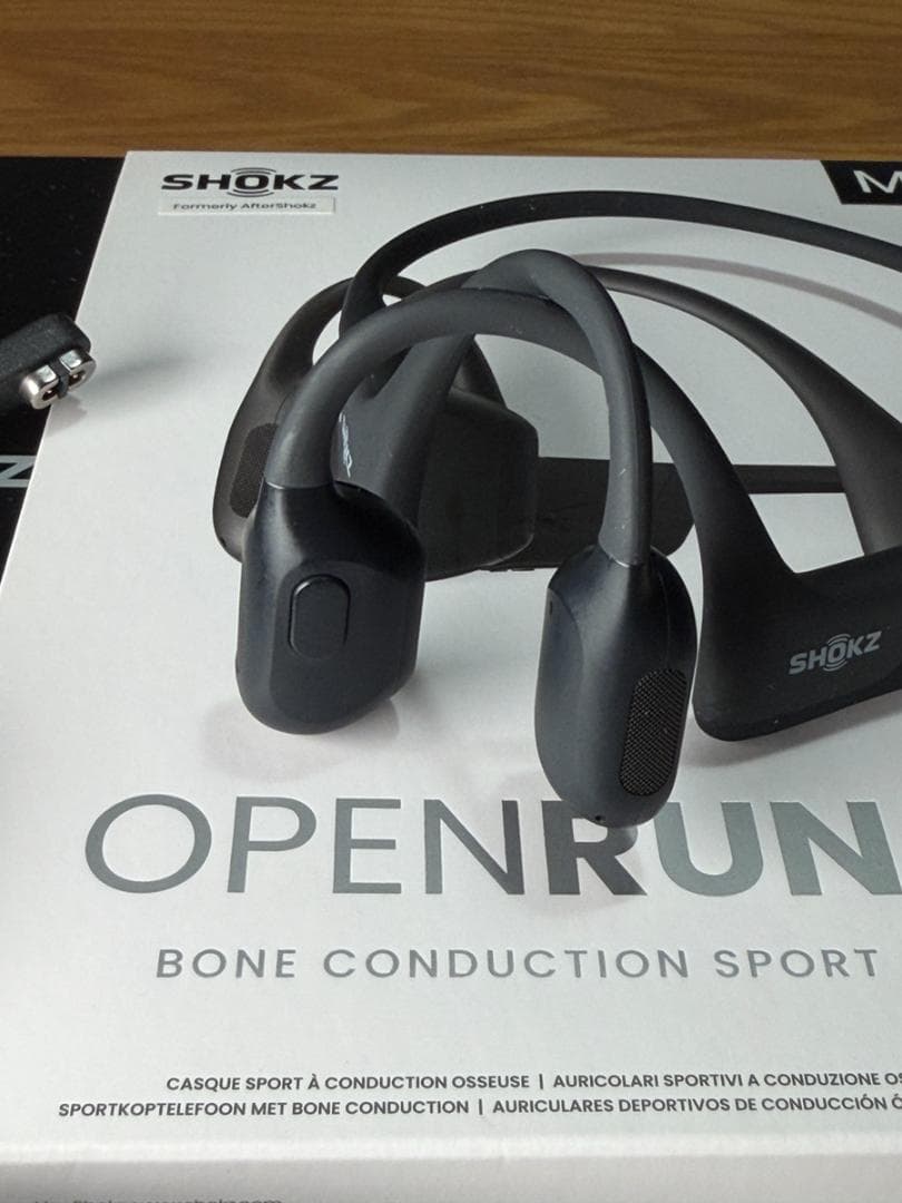 【美品】SHOKZ OpenRun Pro Mini 骨伝導イヤホン