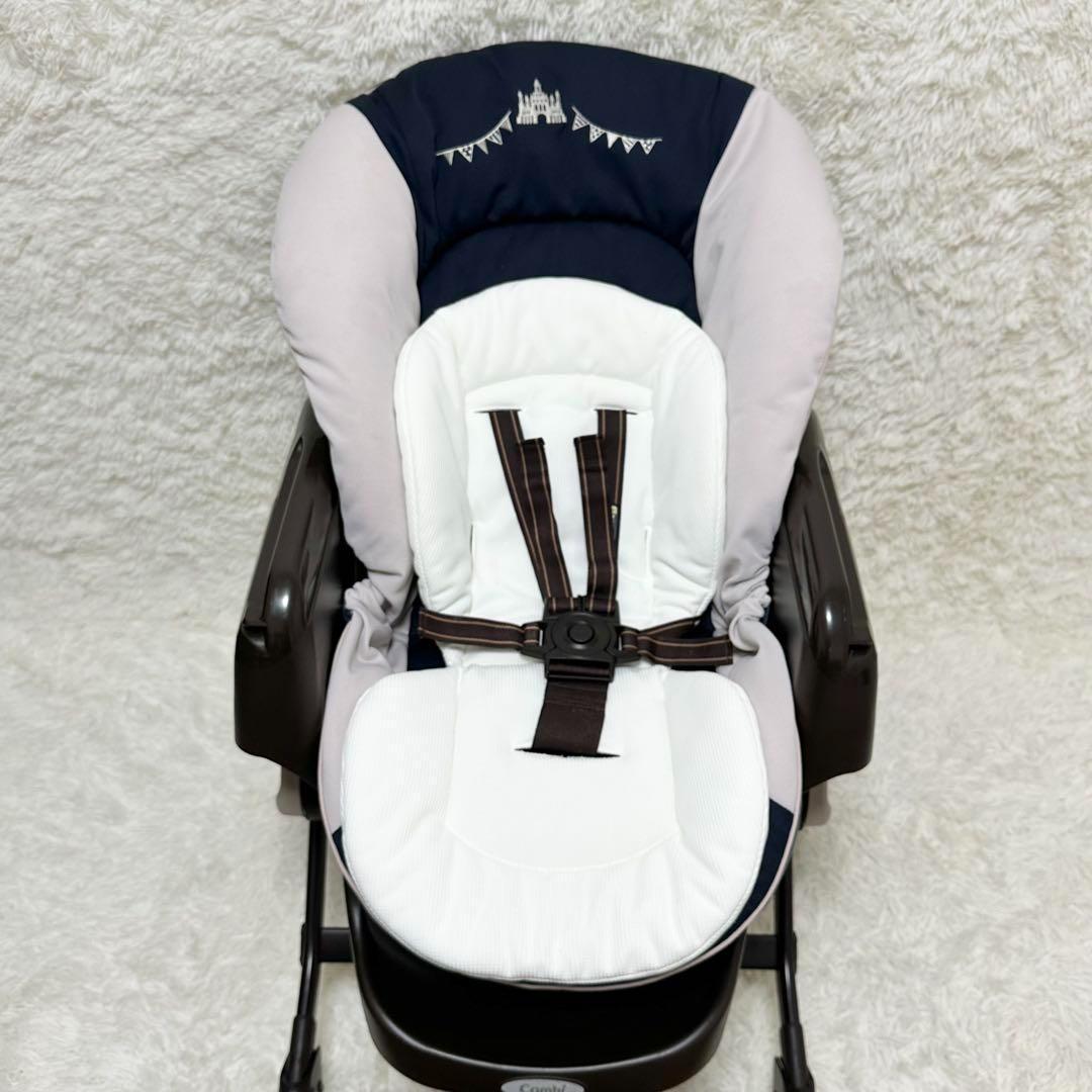 ✨美品✨COMBI ネムリラ シンプライト ハイローチェア テーブル