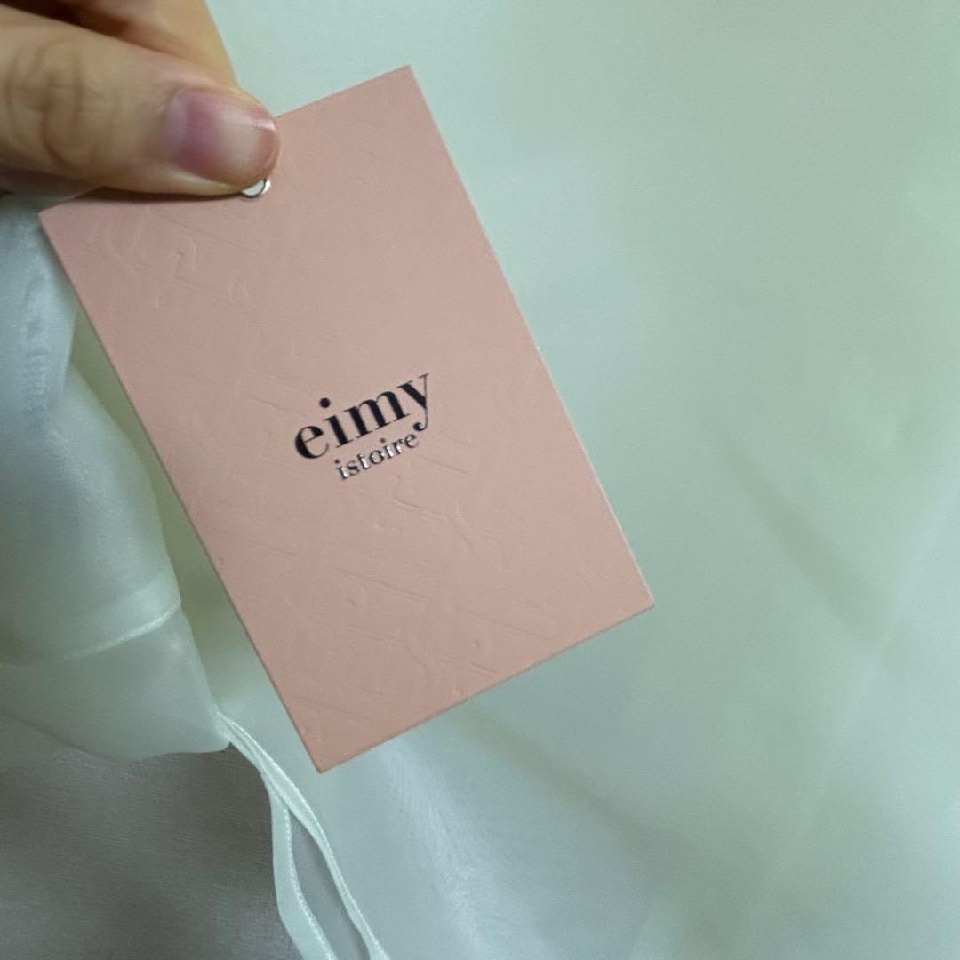 【新品タグ付き】eimy istoire ボウタイシアーブラウス