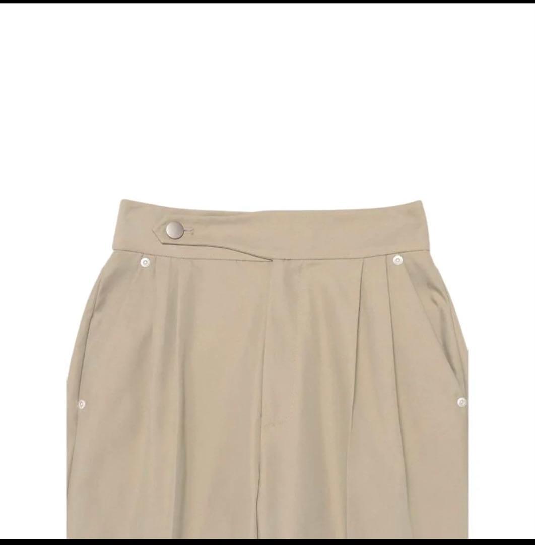 【IVORY】anuans /ベルトデザインチノパンツ