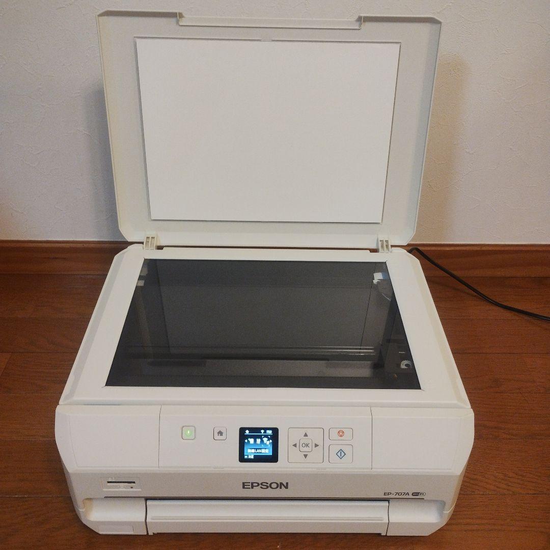EPSON EP-707A WiFi インクジェット複合機 ワンオーナー