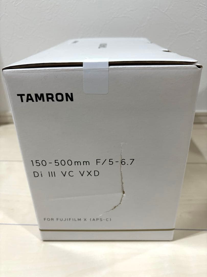 タムロン 150-500mm フジフイルムXマウント用 望遠ズームレンズ