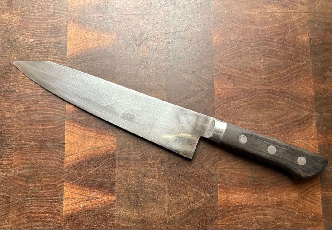 正本総本店　純鋼　切付　牛刀　210mm 包丁　全鋼　洋包丁