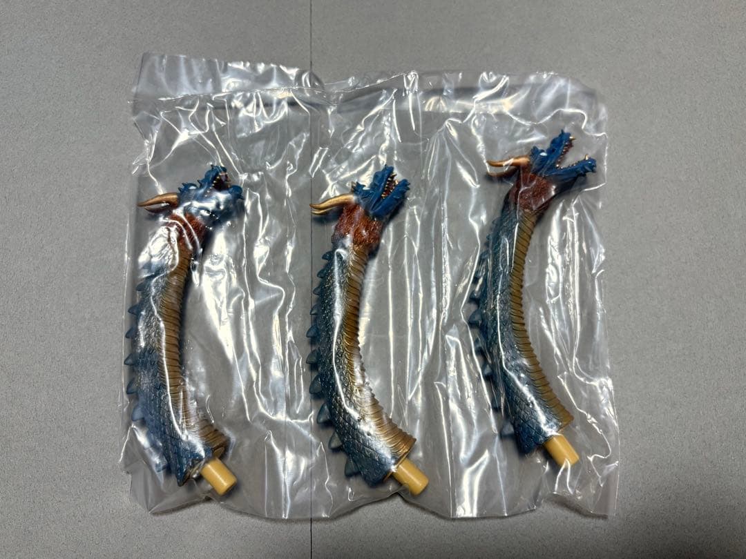 怪獣番外地　キングギドラ　三色カラー　NGカラー　ソフビ