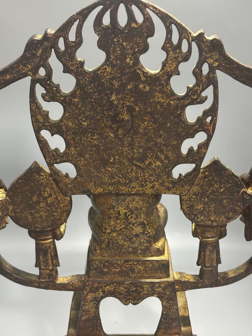 ポ*ン様 仏教古美術 純銅 文化遺産 文化財仏像伝承　 仏像 伝統的デザイン