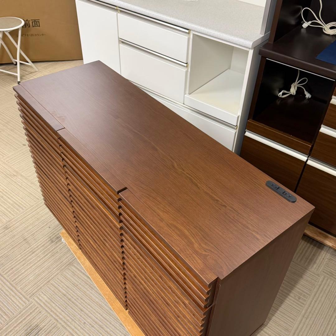 【新品未使用‼️】定価71,800円♪ 平成家具 120cm幅キッチンカウンター