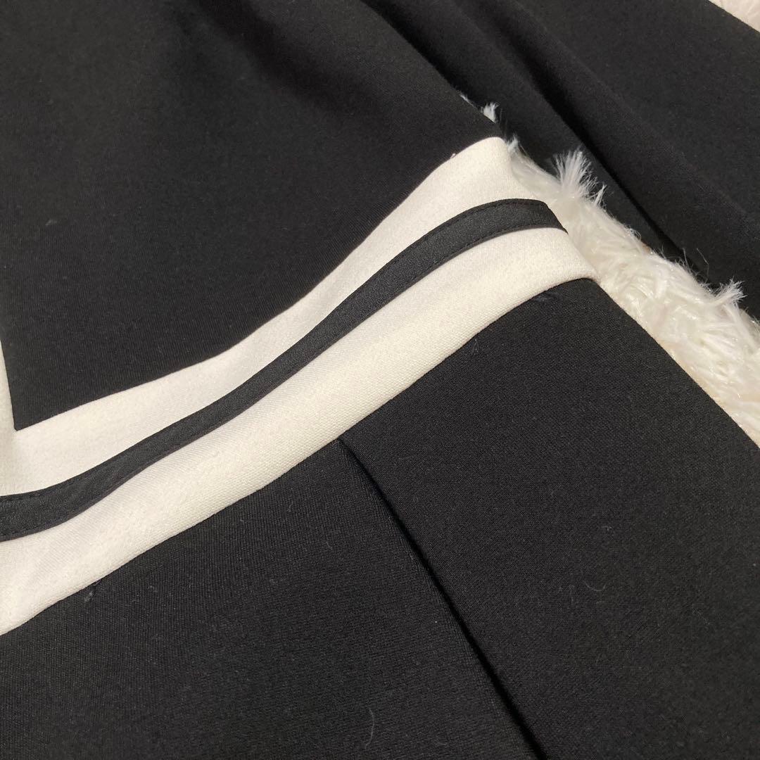 《良品》 TED BAKER 襟付きワンピース ブラック 1 キレイめ 上品