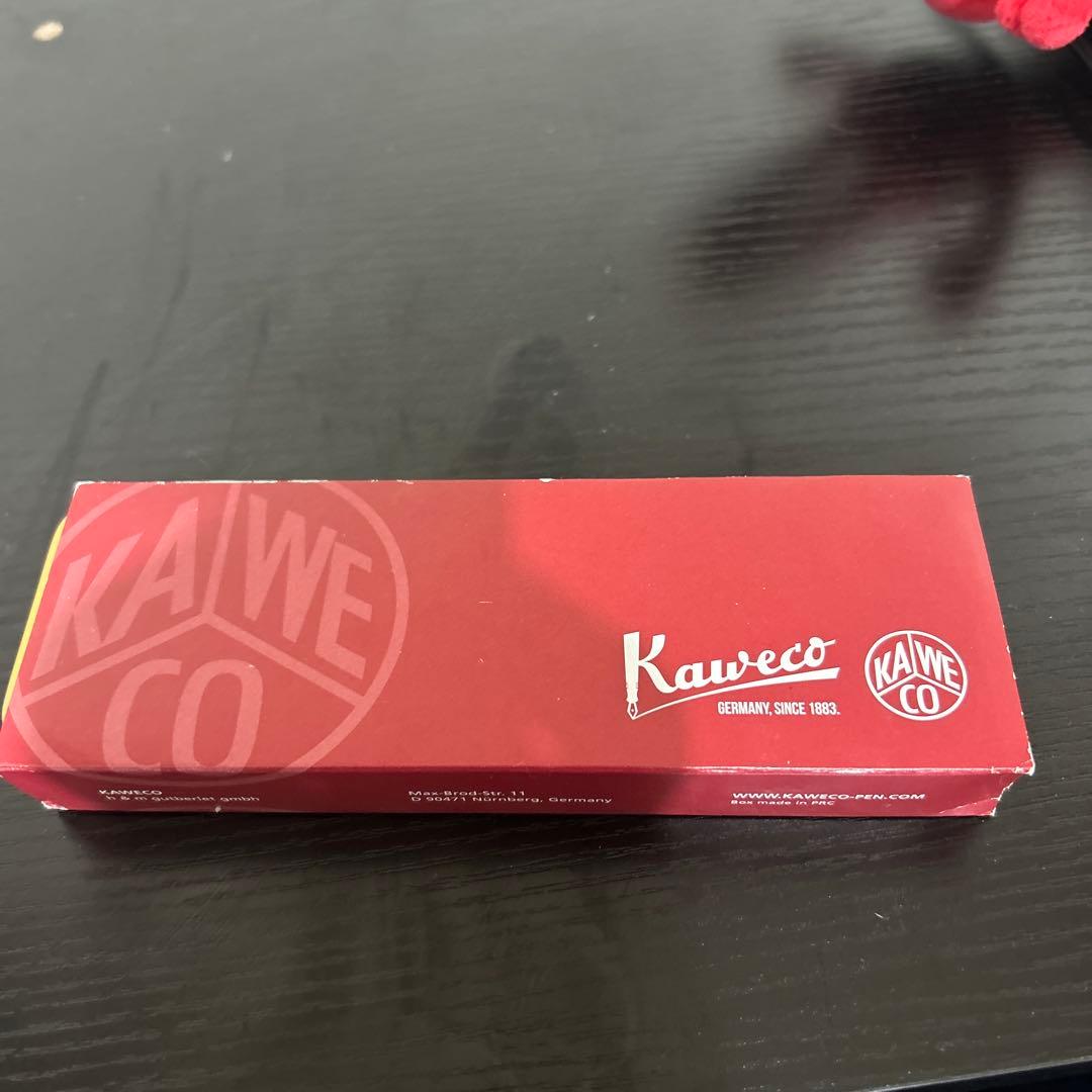 Kaweco シャープペンシル 0.5mm 赤 ケース付き