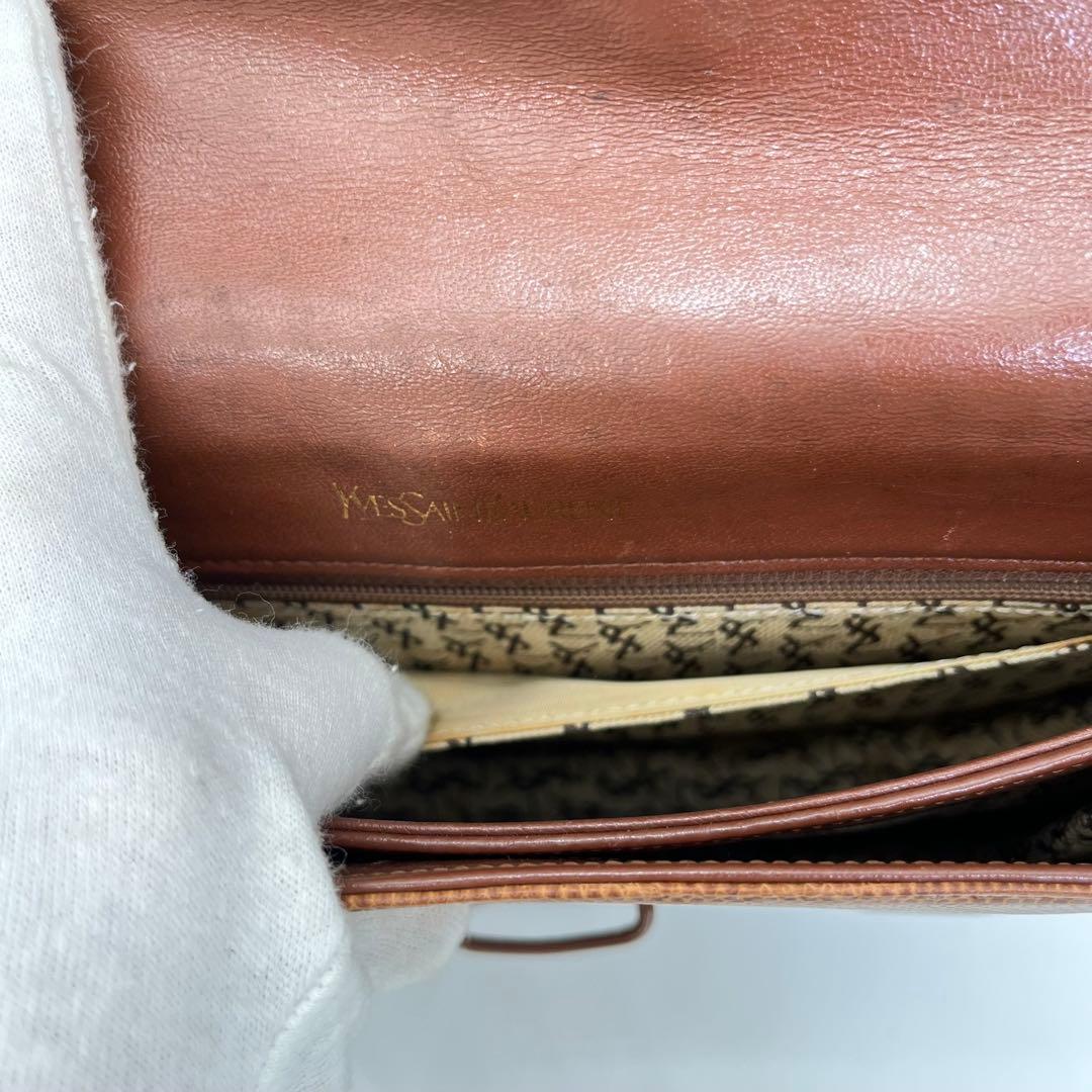 イヴサンローラン ショルダーバッグ 斜めがけ カサンドラ YSL リザードレザー