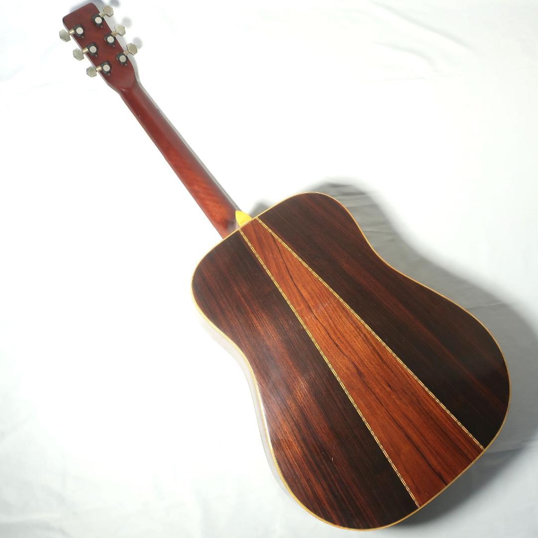 1974 Morris W-35 ギター 3ピースバック 装飾インレイ