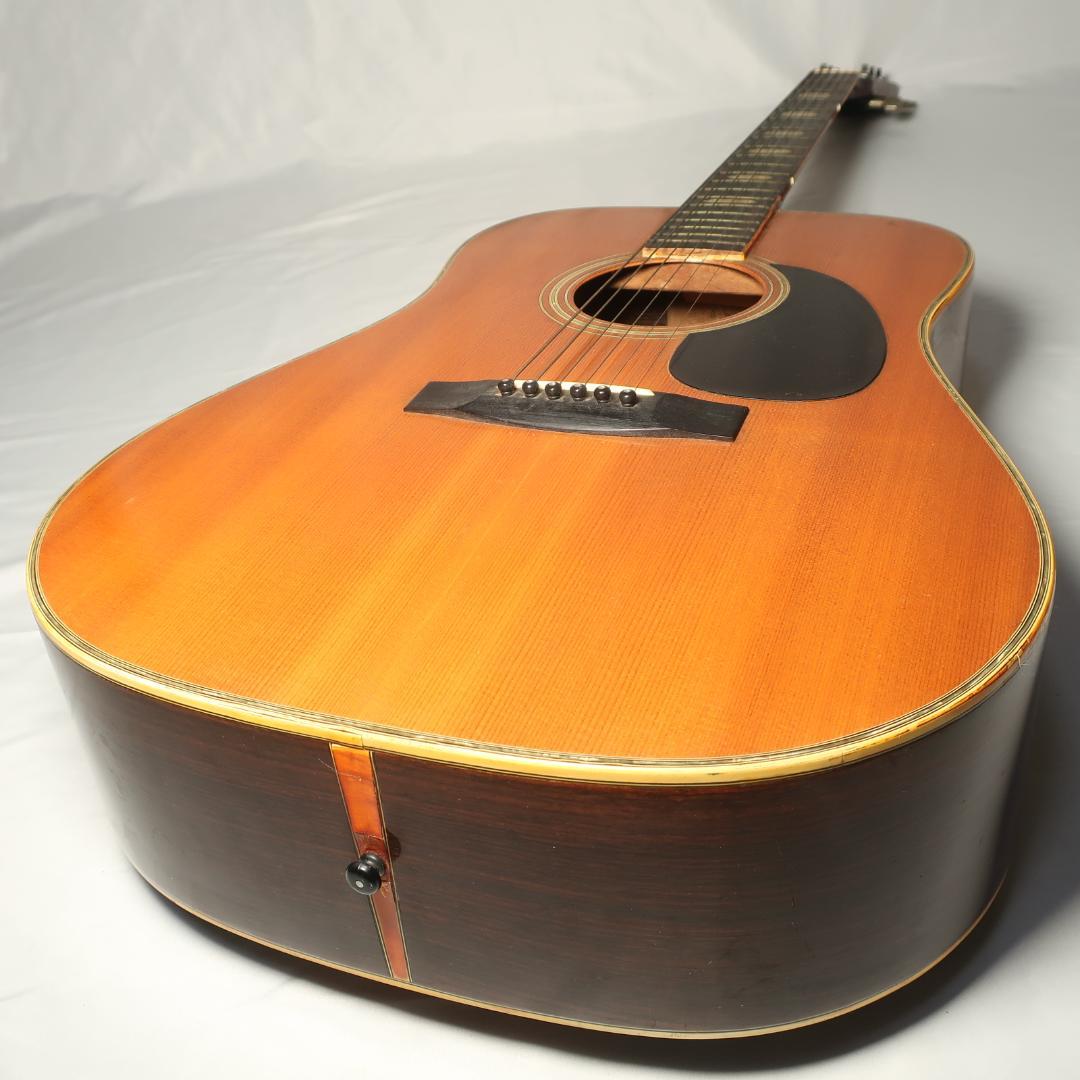 1974 Morris W-35 ギター 3ピースバック 装飾インレイ