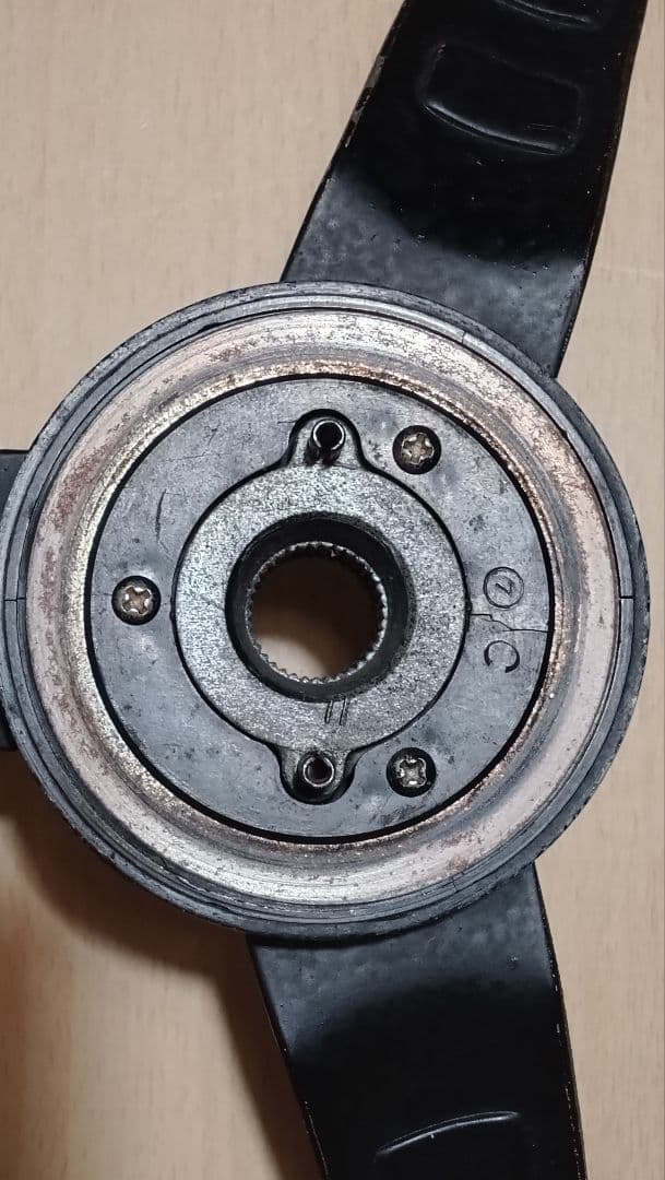 【ナオユ】フェアレディZ　Fairladyz　純正ステアリング旧タイプ