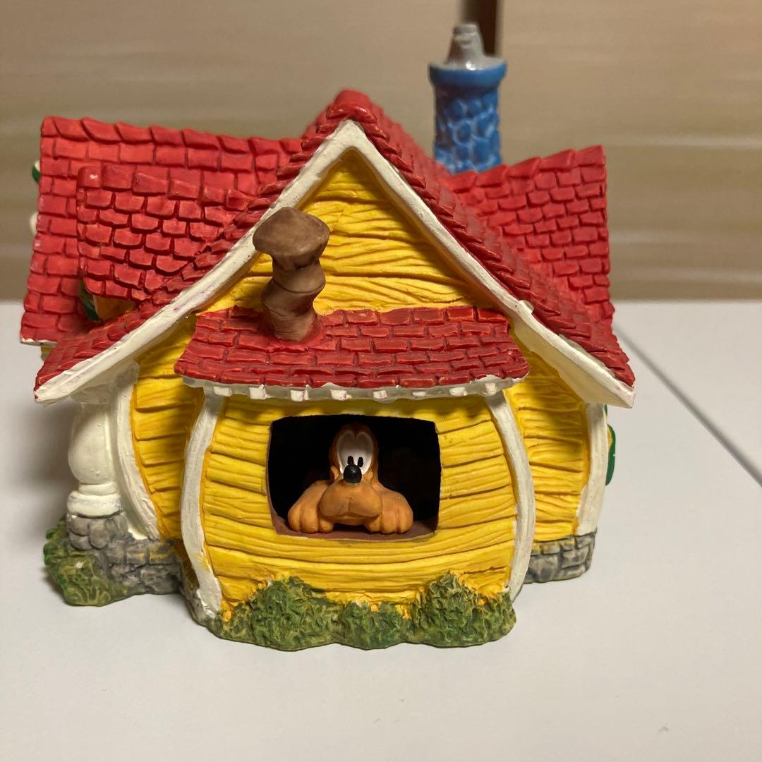 【レトロ】ディズニー　トゥーンタウン　ミッキーマウスの家　限定フィギュア
