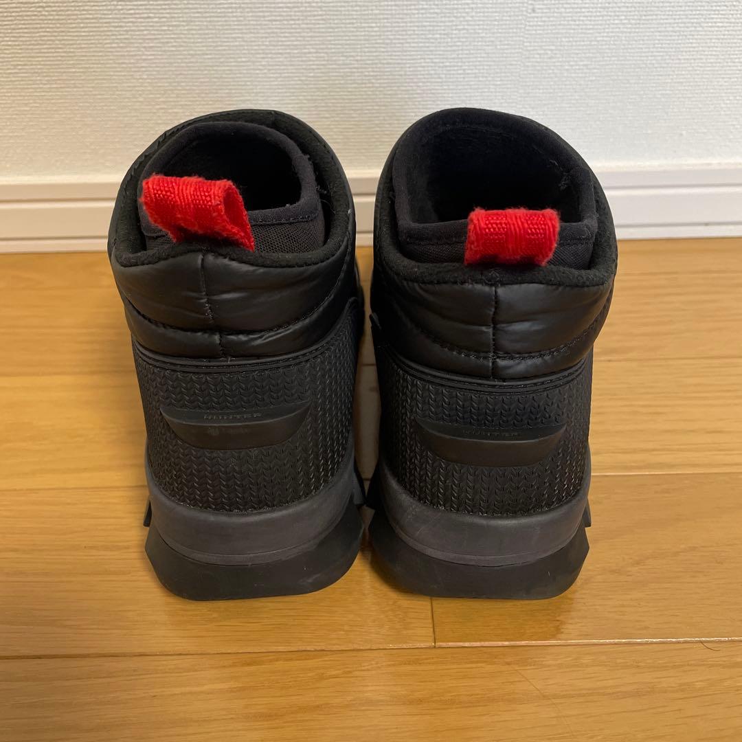 HUNTER ショートスノーブーツ 22cm