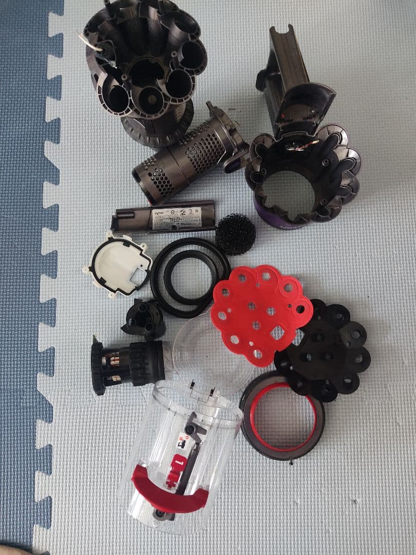 ダイソンコードレス掃除機Digital slim SV18専用スタンド付き