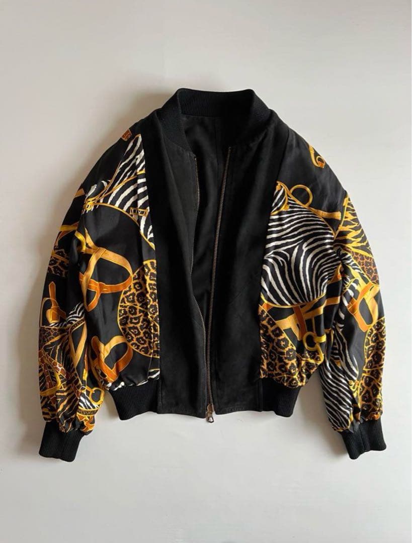 ジャケット・アウター GUCCI LEATHER BOMBER JACKET