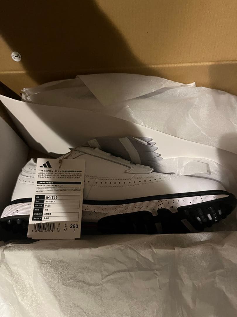 新品　MC87 ゴルフシューズ　BOA アディダス　adidas 26