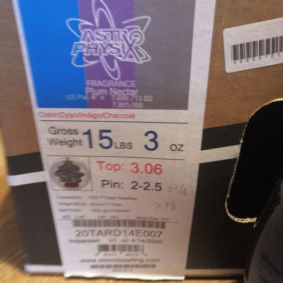 アストロフィジックス　15ポンド　新品未使用　元箱あり