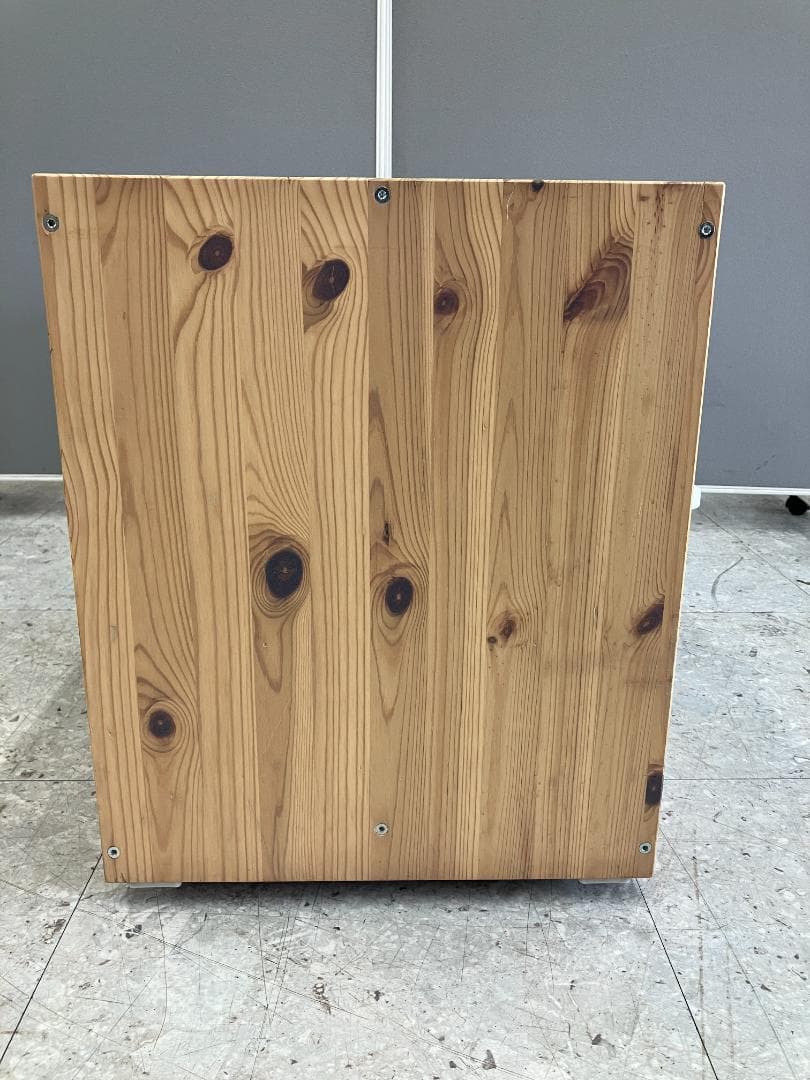 IKEA　シェルフ　TROFAST　キャスター付き　収納ケース付き　ブラウン ②