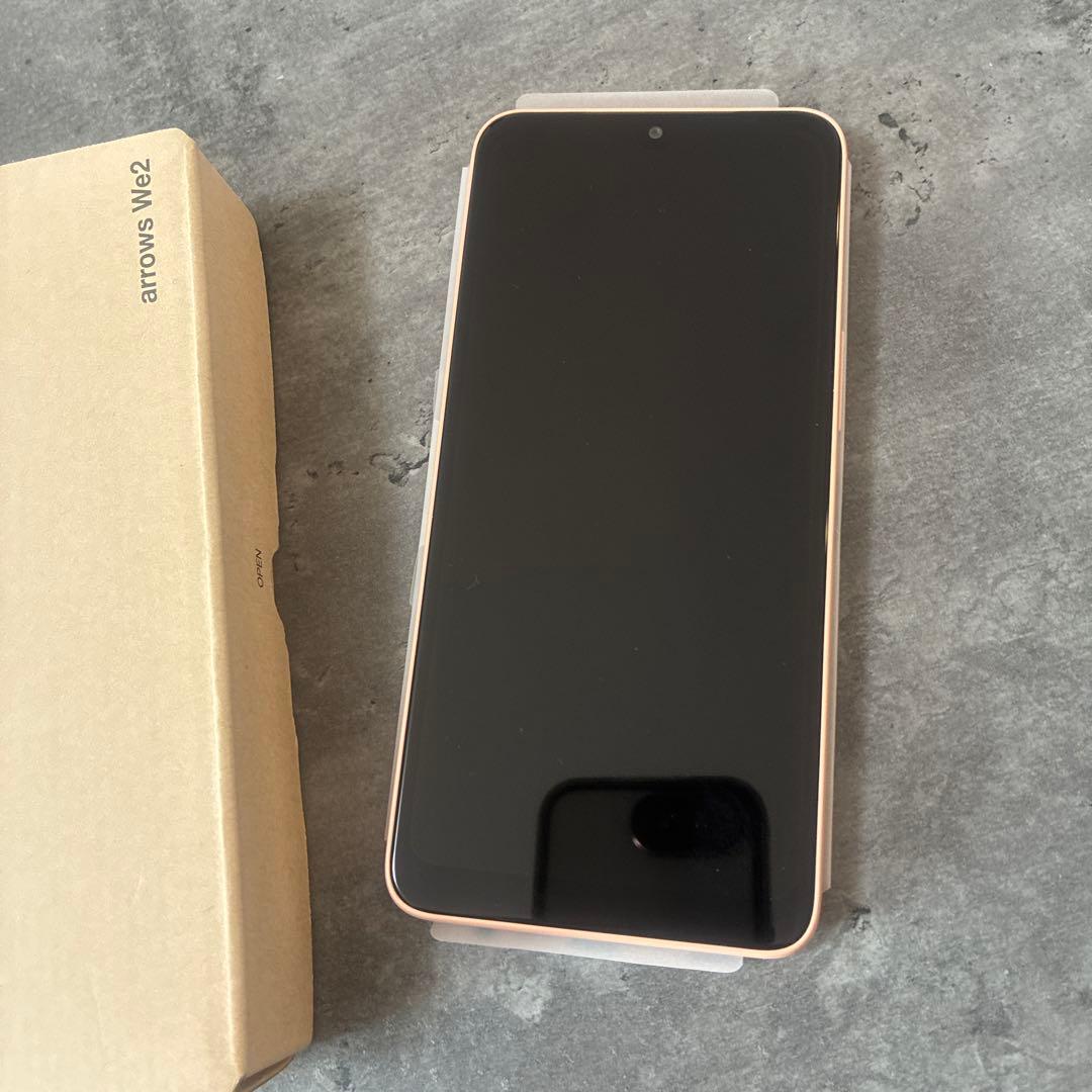 【新品未使用】arrows We12 ライトオレンジ　本体