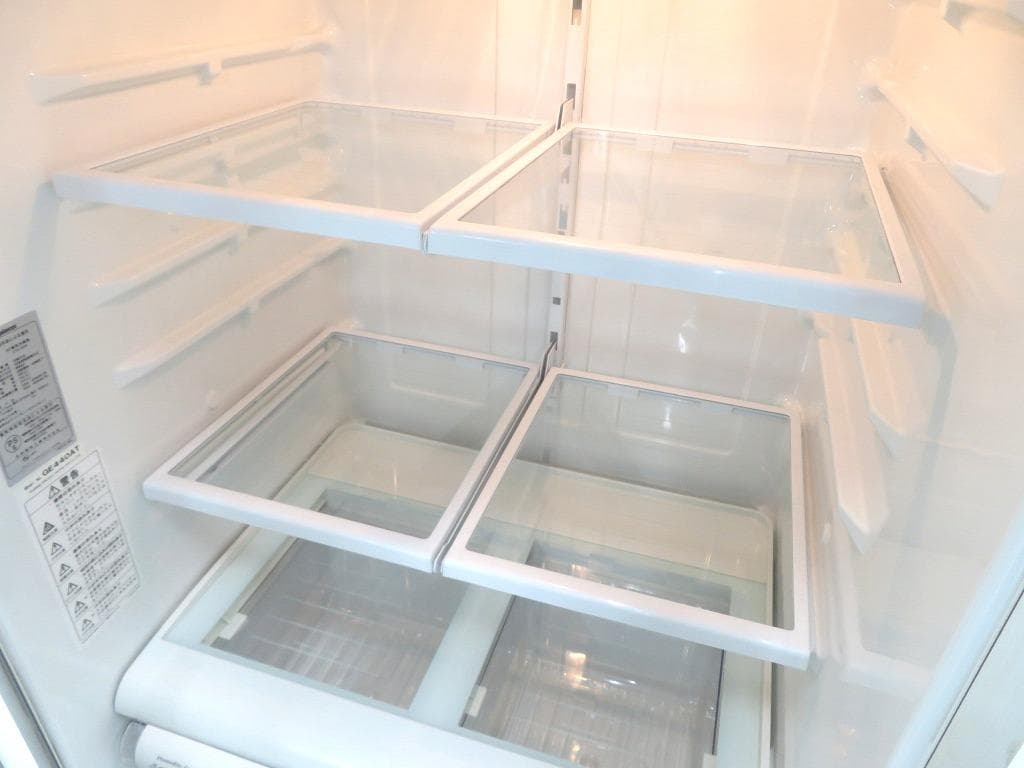 美品　GE　ステンレス　2ドア　大型　冷凍庫　冷蔵庫　モダン　高級