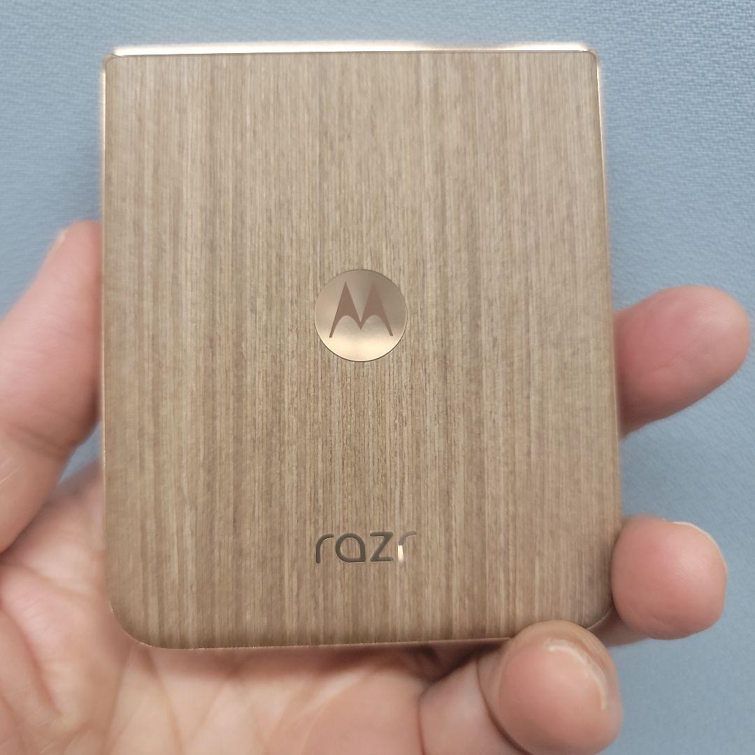 Motorola razr 60 ultra グローバルROM中国版1TB木目柄
