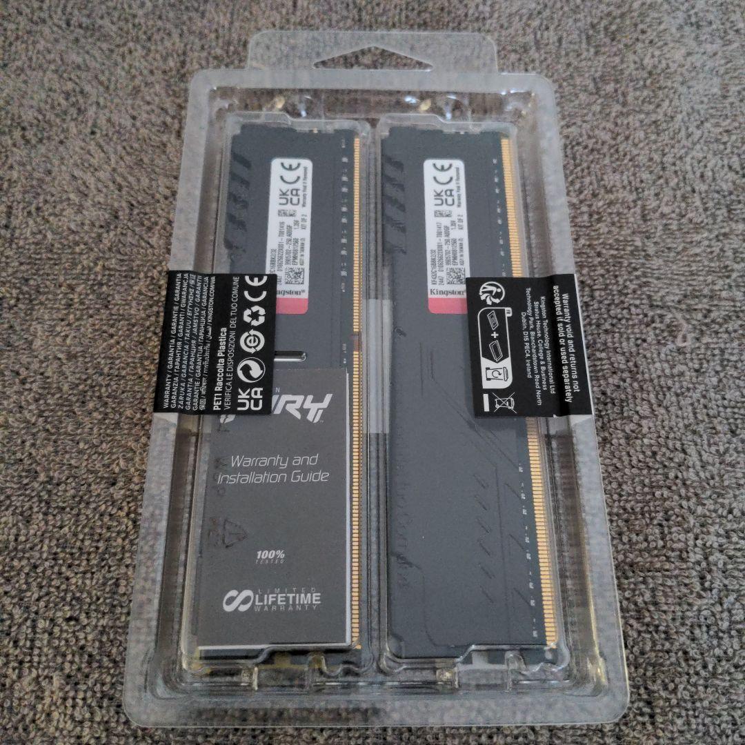 ☆①新品☆ KINGSTON FURY BEAST 32GB DDR4 3200