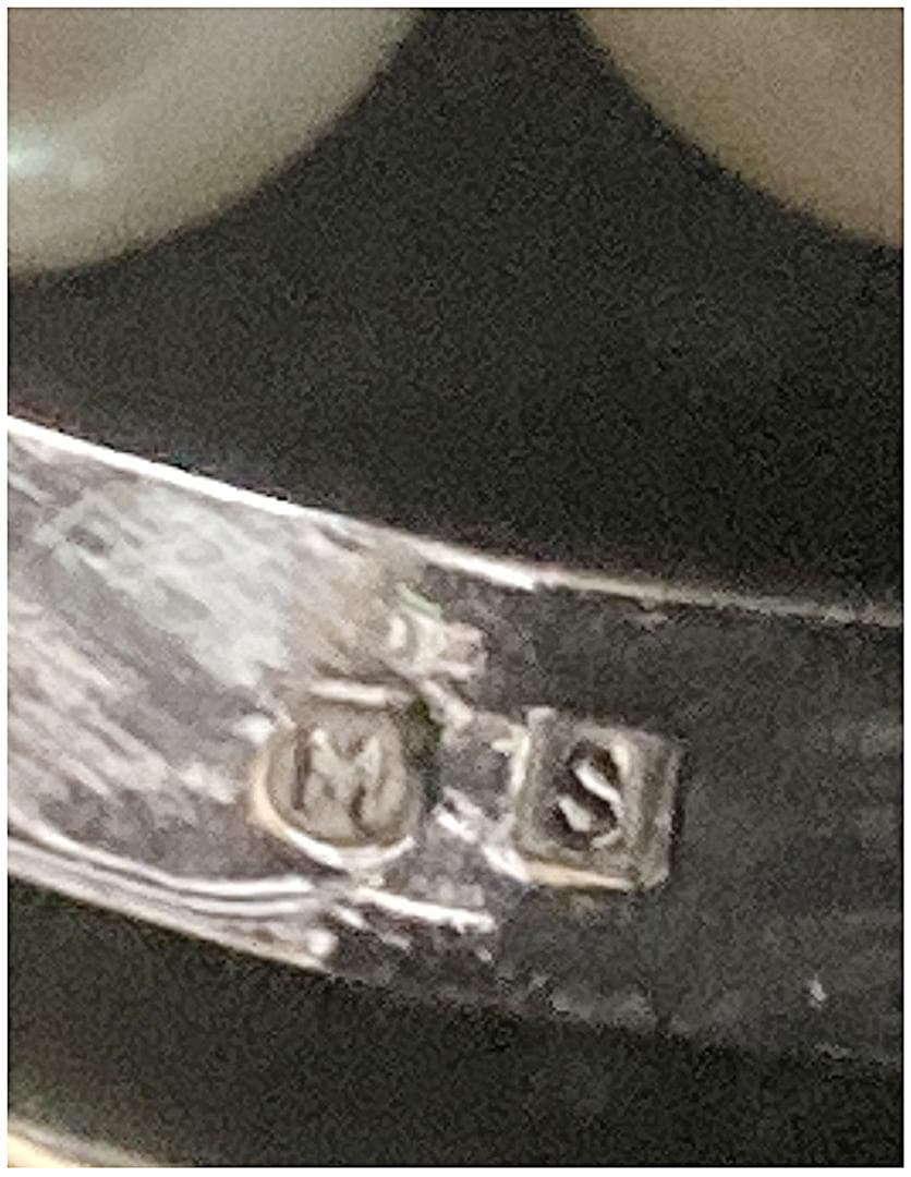 MIKIMOTO ミキモト ブローチ パール 真珠 8珠 シルバー 皇室御用達