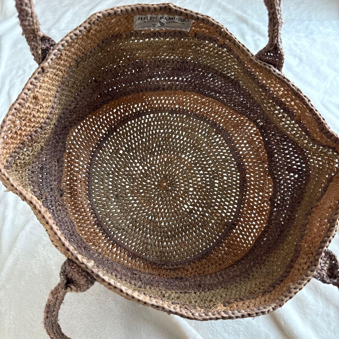 Carrie917様　ヘレンカミンスキー ラフィア かごバッグ