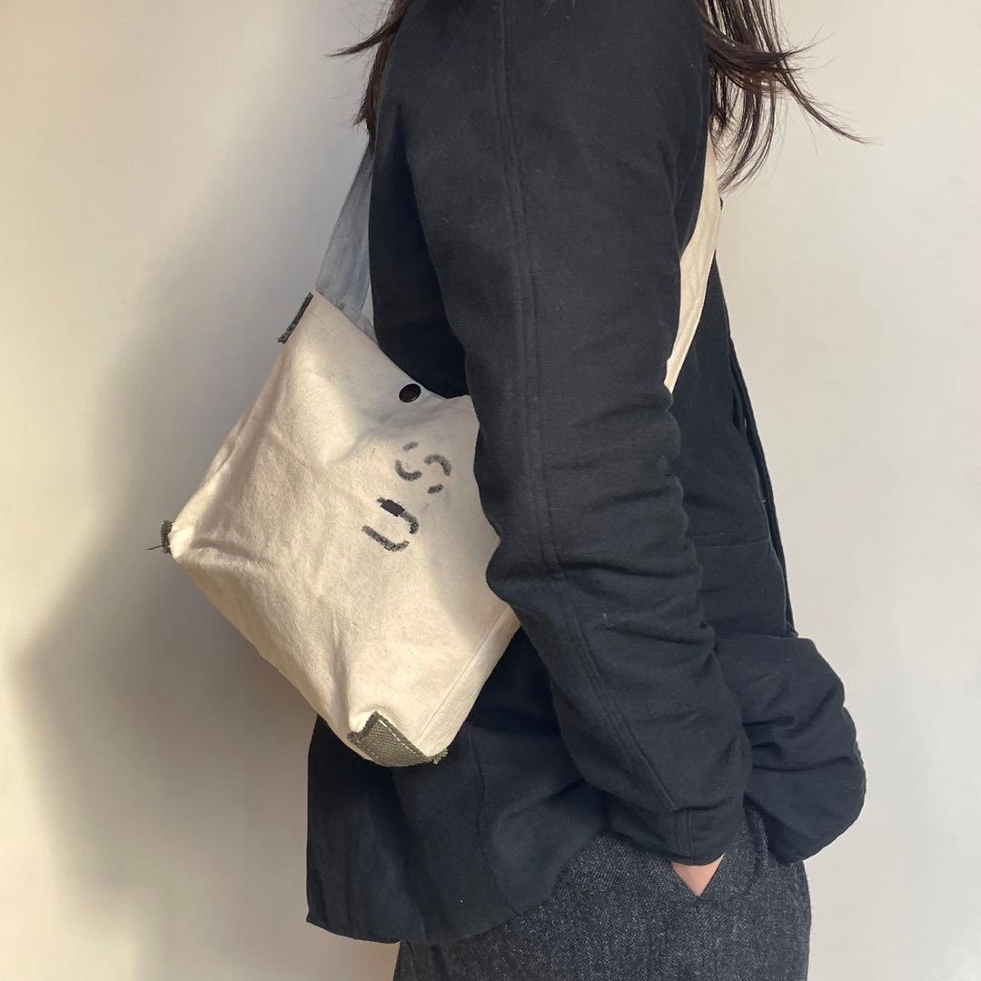 【1点物】アメリカ軍　ビンテージ　ミリタリー　ショルダーバッグ　50s 60s