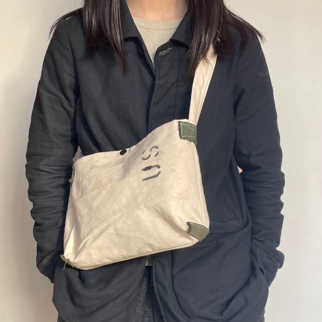 【1点物】アメリカ軍　ビンテージ　ミリタリー　ショルダーバッグ　50s 60s