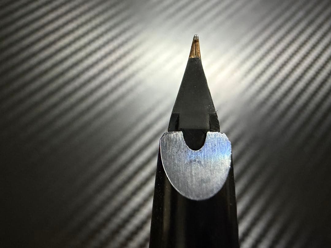 美品 吸入式 モンブラン No.221 ブラック F 細字 万年筆