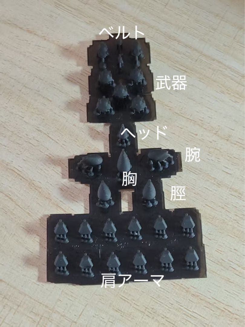 「ガレージキット」shf規格カスタム用　仮面ライダービターガヴ　キルシュトルテ