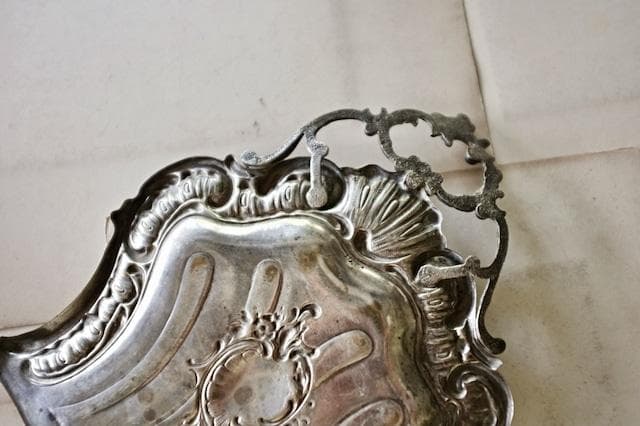 sold france 貝と薔薇とロカイユとロココ的ダストパン＆ブラシセット