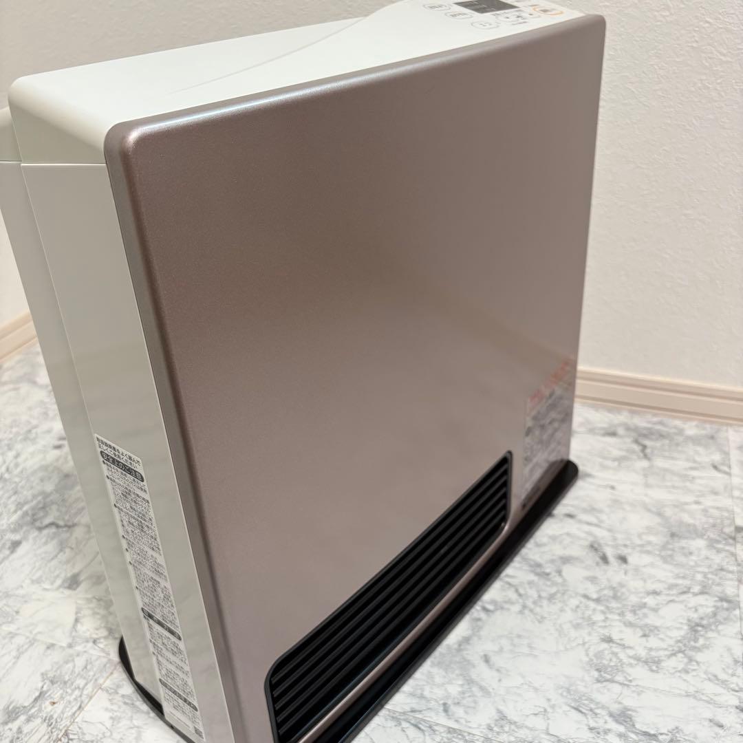 美品❗️ガスファンヒーター 1ｍホース付 リンナイRC-U4001E 2019年製